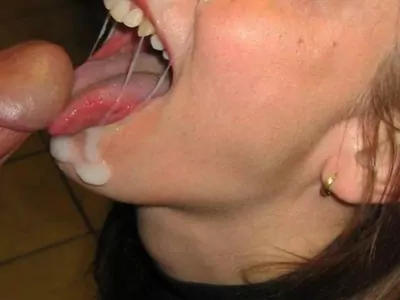 Кончил на язык домашние картинка 39478