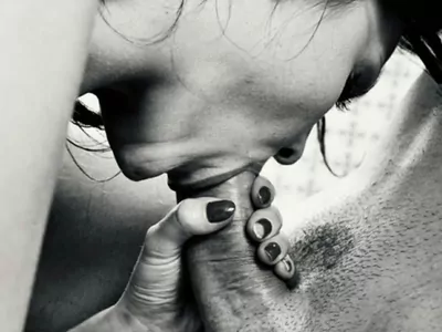 Миньет красиво черно белое картинка 16393